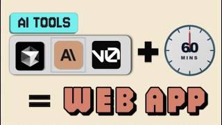 Build a FULL web app using AI | No Code Needed | Blog Writer Website