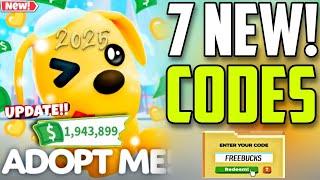 *NEW* CODES ️ ADOPT ME ROBLOX CODES 2025 - ADOPT ME CODES - CODES FOR ADOPT ME 2025