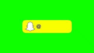 Green screen Twitter,snapchat,facebook and instagram animation HD