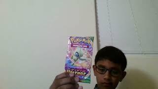 My very first time opening Pokemon Cards!