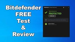 Bitdefender Free Antivirus Test & Review 2020 - Antivirus Security Review - High Level Test