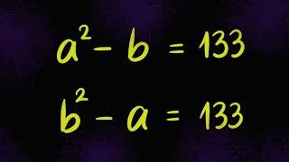 Nice Algebra Math Simplification. Find the value of a & b