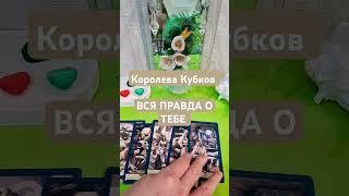 Королева Кубков  ВСЯ ПРАВДА О ТЕБЕ  #shorts   #таро #таролюбовь #гадание #кинезиология #tarot