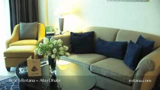 Rooms, Suites and Apartments @ Beach Rotana Hotel in Abu Dhabi, United Arab Emirates