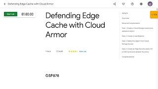 Defending Edge Cache with Cloud Armor GSP878