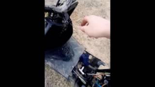 Запуск Yamaha Jog после зимы