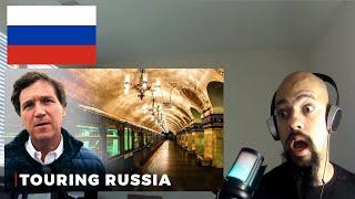 First Time Reacting to Tucker Carlson The Russia Trip Metro Train station | Moscow's Metro Stations