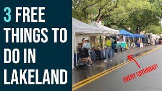 3 Free Things To Do In Lakeland Florida