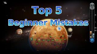 Top 5 Beginner Mistakes in Terraforming Mars