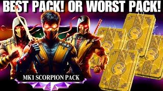 MK1 Scorpion Pack Opening | Best Pack or Worst Pack | MK Mobile...