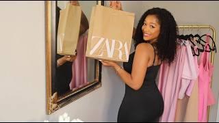 NEW in ZARA Try-On Haul 2024 🩷 Feminine Wardrobe