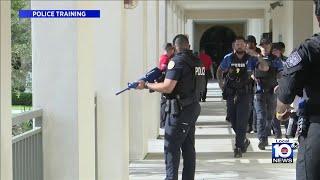 Ahead of school returning, active shooter training held in Miami-Dade County