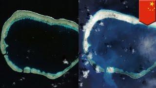 South China Sea dispute: China builds third airstrip at Mischief Reef - TomoNews