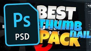 The Best Thumbnail/GFX Pack for Photoshop | 100% Free