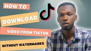 How to download trending videos from a TikTok account without watermarks. How to download TikTok vid