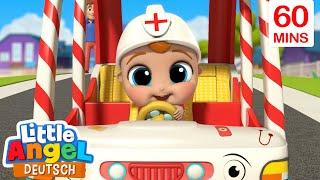 Die Räder vom Krankenwagen | Kinderlieder mit Klein Joni | Little Angel Deutsch