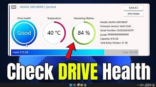 3 Ways to CHECK your HDD/SSD/USB HEALTH in Windows PC/laptop