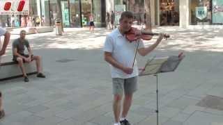  Abraham (Israel). Violin. Vienna Street Performers by RussianAustria (FHD)
