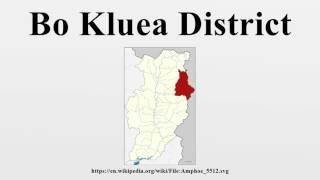 Bo Kluea District