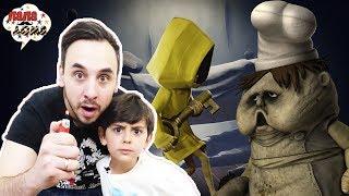 КОШМАР СТАЛ ЯВЬЮ! Папа Роб и Ярик играют в Little Nightmares! Часть 1 13+