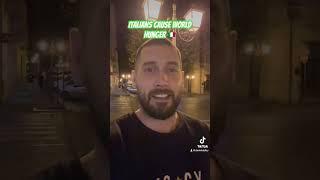 Italians cause world hunger #funny #funnyshorts #italy #italian #italianfood