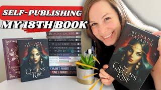 Release Day VLOG for THE QUEEN'S RISE (a YA Fantasy Omnibus): Self publishing my 18th book!