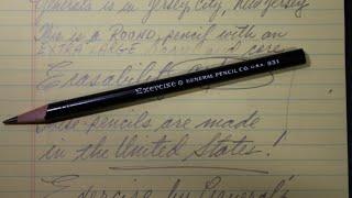 Generals Exercise Jumbo Pencil Review