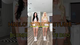 sabrina carpenter + jenna ortega ‘taste’ halloween costume #shorts #halloweencostume #costumeideas