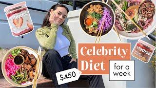 I Tried a Celebrity Meal Plan for a week // Methodology