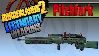 Borderlands 2 легендарное оружие #6 Pitchfork (Огородный Инструмент)