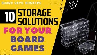 10 Storage Solutions For Your Board Games