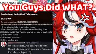 Bae Discover Her Fans Mass Buyout and Resell Ticket of HoloEN 3rd Concert