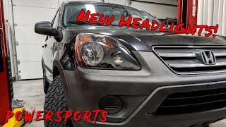 Honda CR-V: How To Replace The Headlights (2nd Gen)