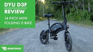 DYU D3F Mini Folding E-Bike Review | BikeRide.com