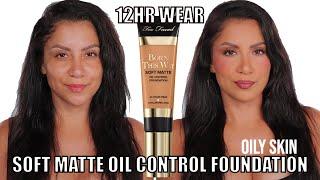 Good on Oily Skin? NEW TOO FACE BORN THIS WAY SOFT MATTE FOUNDATION +12HR WEAR TEST | MagdalineJanet