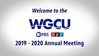 WGCU Annual Meeting 2020