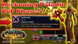 Stop playing Retribution Paladin wrong in Phase 5! | Reckoning PvP [WoW SoD]