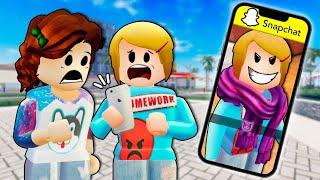 Roblox | My Evil Twin Takes Over My Snapchat!