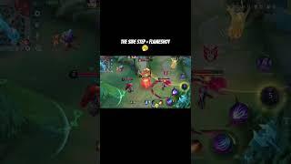 Side step + flameshot #mobilelegends #mlbbshorts #mlbb #selenashorts #shorts #shortvideo
