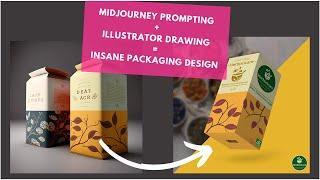 How to use Midjourney Ai for insane Packaging Design !