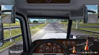 American Truck Simulator | Heavy Oversized Load | G29 Gameplay