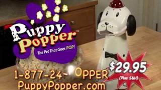 Puppy Popper Hot Air Popcorn Maker TV Commercial