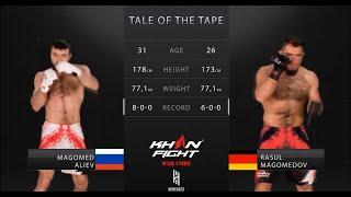 #KHANFIGHT MMA Профессиональный #mma бой Расул Магомедов/vs/ Магомед Алиев | Турция