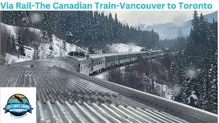 Via Rail-The Iconic Canadian Train-Vancouver to Toronto