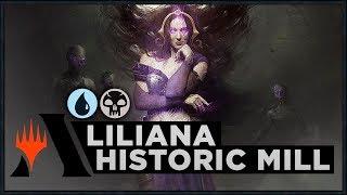 Liliana Historic Mill | Ravnica Allegiance Standard Deck (MTG Arena)