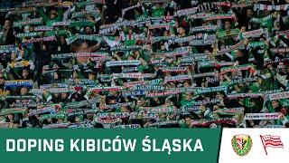 KIBICE: Doping kibiców Śląska z Cracovią