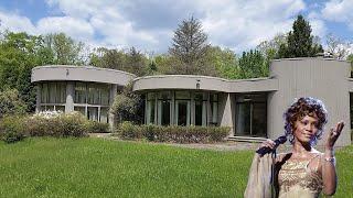 Whitney Houston's Abandoned Mega Mansion- 20+ Rooms, Glass Bathroom, Waterfall & More!