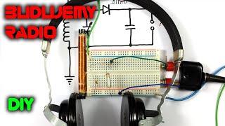 Jak zrobić radio na trudne czasy, radio działające bez zasilania, odbiornik detektorowy cz.1 -LabFun