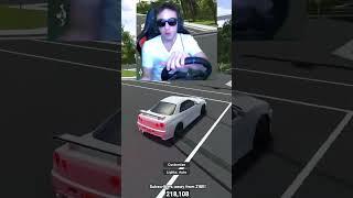 I Tried Doing A Crazy Drift Using A Steering Wheel In Roblox