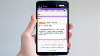 How to Fix Can’t Install App Due to an Error Code 24 of Google Play Store